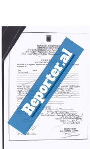 Certifikata e Pronësisë në emër të Pullumb Petritaj në vitin 2013