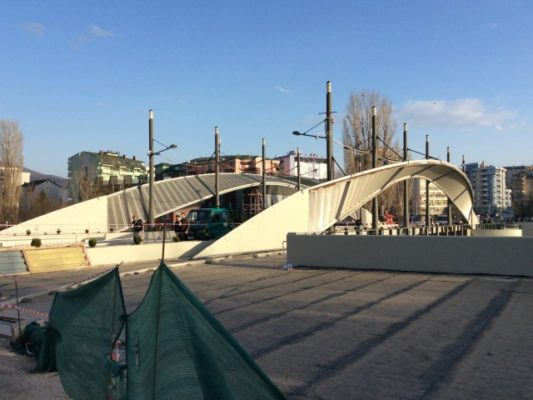 Ura mbi lumin Ibër në Mitrovicë, tri ditë para rihapjes së saj. Foto: BIRN