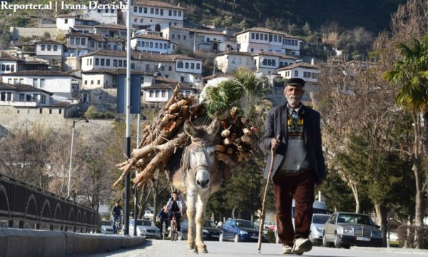 Jeta e përditshme në Berat. janar 2017. Foto: Ivana Dervishi/BIRN