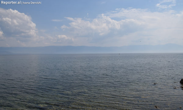 Liqeni i Ohrit i parë nga Kalishta në Maqedoni. Shtator 2016. Foto: Ivana Dervishi/BIRN