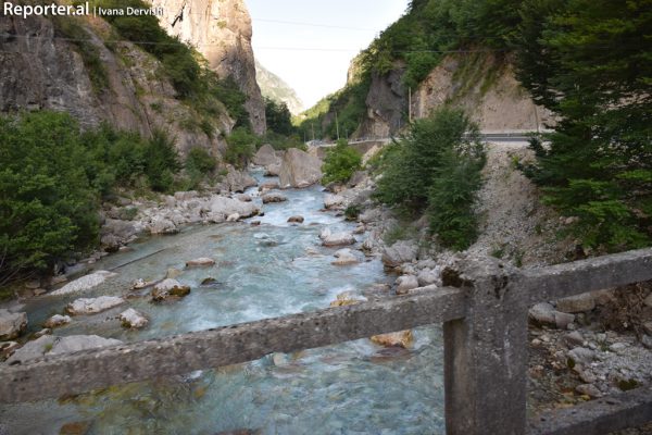 Rrjedha e lumit të Valbonës. 25 qershor 2016. Foto: Ivana Dervishi/BIRN