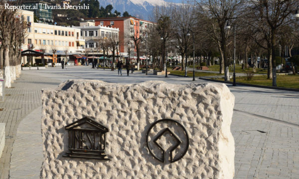 Jeta e përditshme në Berat., qytet muze i UNESCO-s. janar 2017. Foto: Ivana Dervishi/BIRN