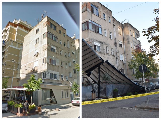 pallati 6 katësh pas kolapsimit nga tërmeti foto geri emiri 640x480