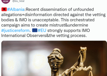 BE dhe SHBA kritikojnë “dizinformimin” ndaj vetingut dhe vëzhguesve