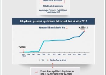 Skeda e pasurisë së deklaruar Emiljano Ruli – Gjykata Administrative e Tiranës