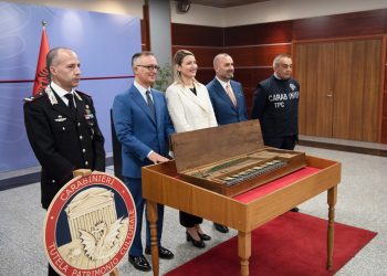 Shqipëria rikthen “në shtëpi” instrumentin pjesë e trashëgimisë kulturore italiane