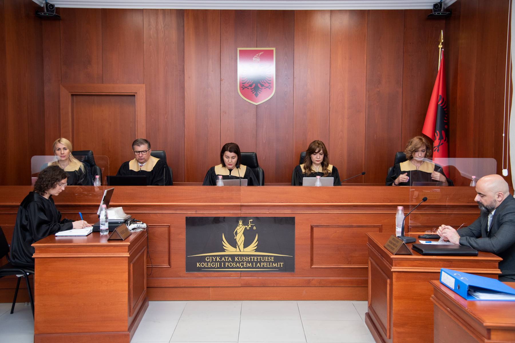 Foto arkive - seancë gjyqësore në KPA.