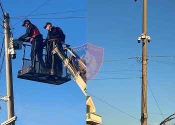 Policia heq 21 kamera sigurie në lagjet problematike të Shkodrës