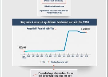Skeda e pasurisë së deklaruar – Selvie Gjoçaj– Gjykata Administrative Tiranë