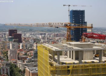 Nërtime, Tiranë, beton, pallate