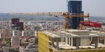 Nërtime, Tiranë, beton, pallate