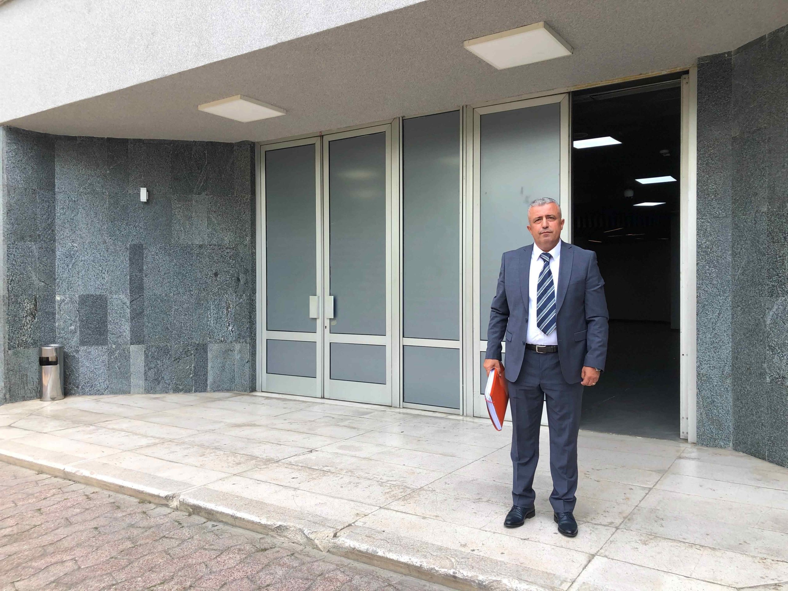 Prokurori i Vlorës, Hyrjet Lamaj pas seancës dëgjimore, Foto: Vladimir Karaj. 