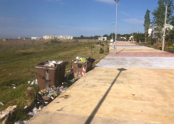 Rrokada politike e lë Velipojën mes pirgjeve të mbeturinave