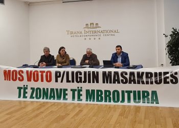 Organizatat mjedisore: Drafti i qeverisë shkatërron Zonat e Mbrojtura