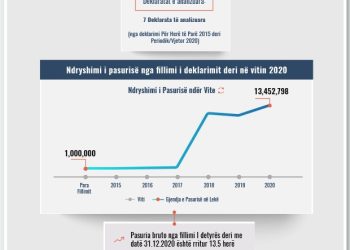 Skeda e pasurisë së deklaruar –Besmir Rrapaj – Gjykata e Lartë