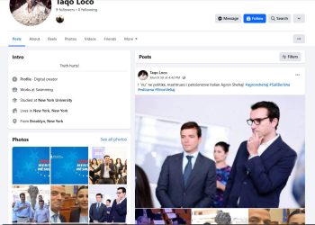 Profili anonim në Facebook shpërndan dezinformim kundër partisë “Mundësia”