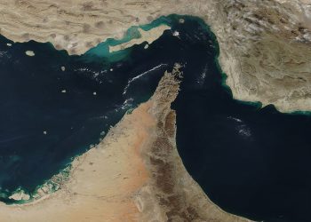strait of hormuz and musandam peninsula (modis 2018 12 10)