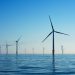 white electic windmill