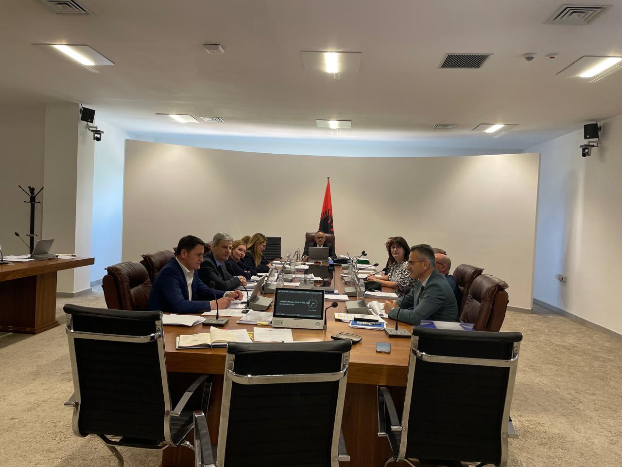 Këshilli i Lartë Gjyqësor gjatë mbledhjes së 20 majit 2026. Foto: Vladimir Karaj. 