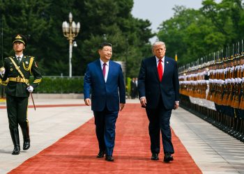 welcome ceremony of trump by xi jinping (3) 20260514