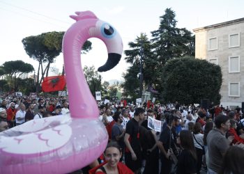 protesta e flamingove