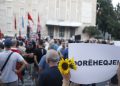 protestues ne kryeministri