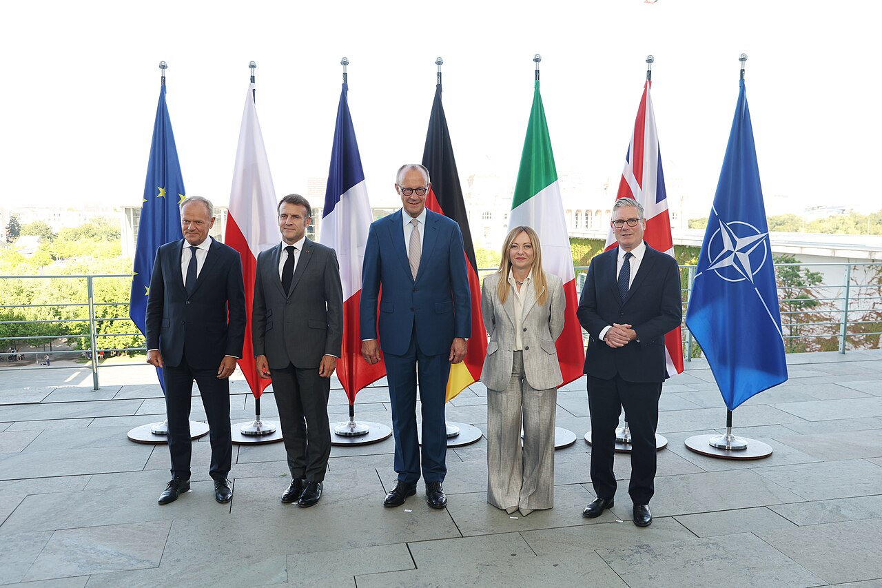 prime minister keir starmer visits berlin for e5 meeting