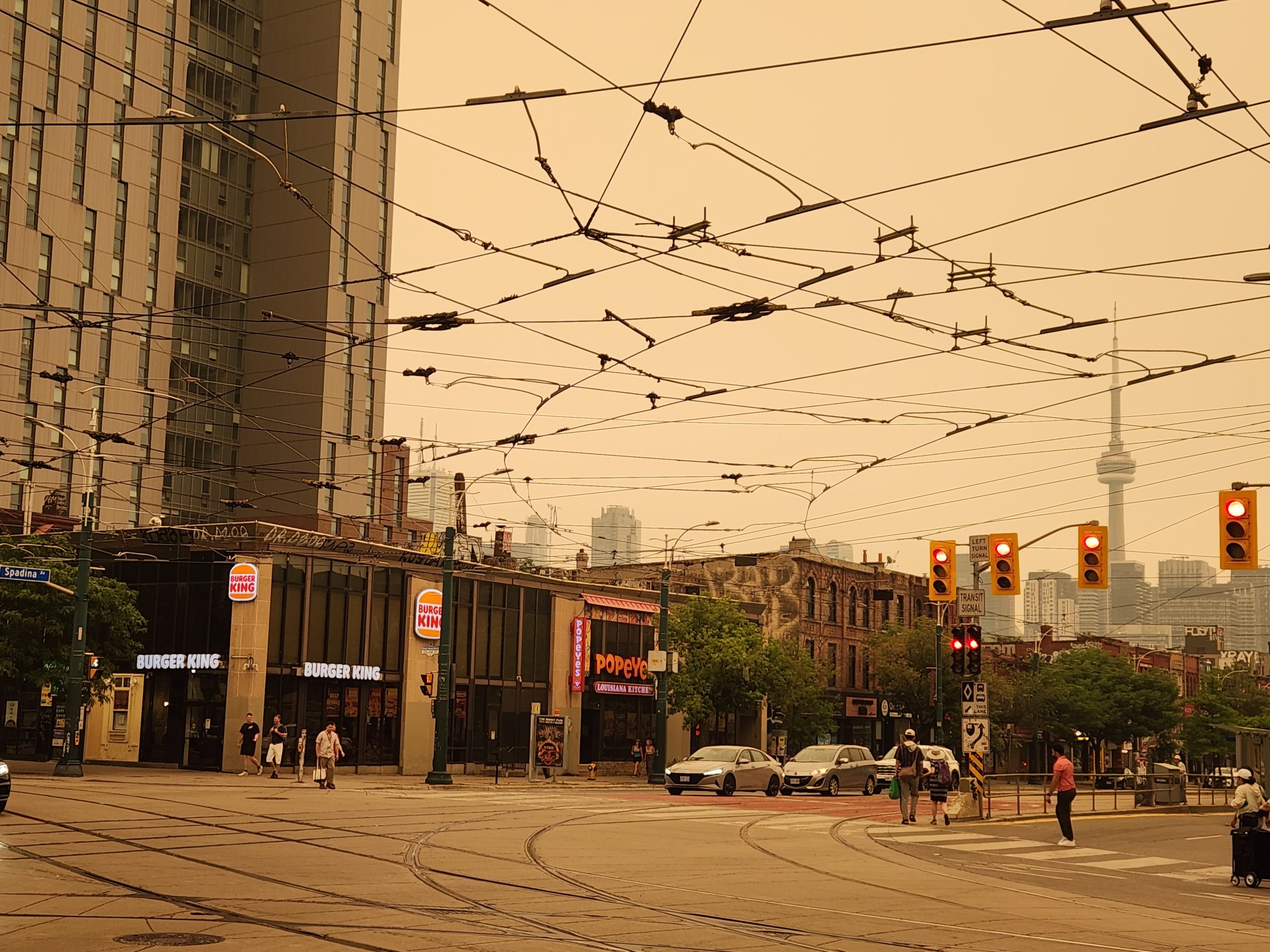 toronto wildfire smoke july 15, 2026