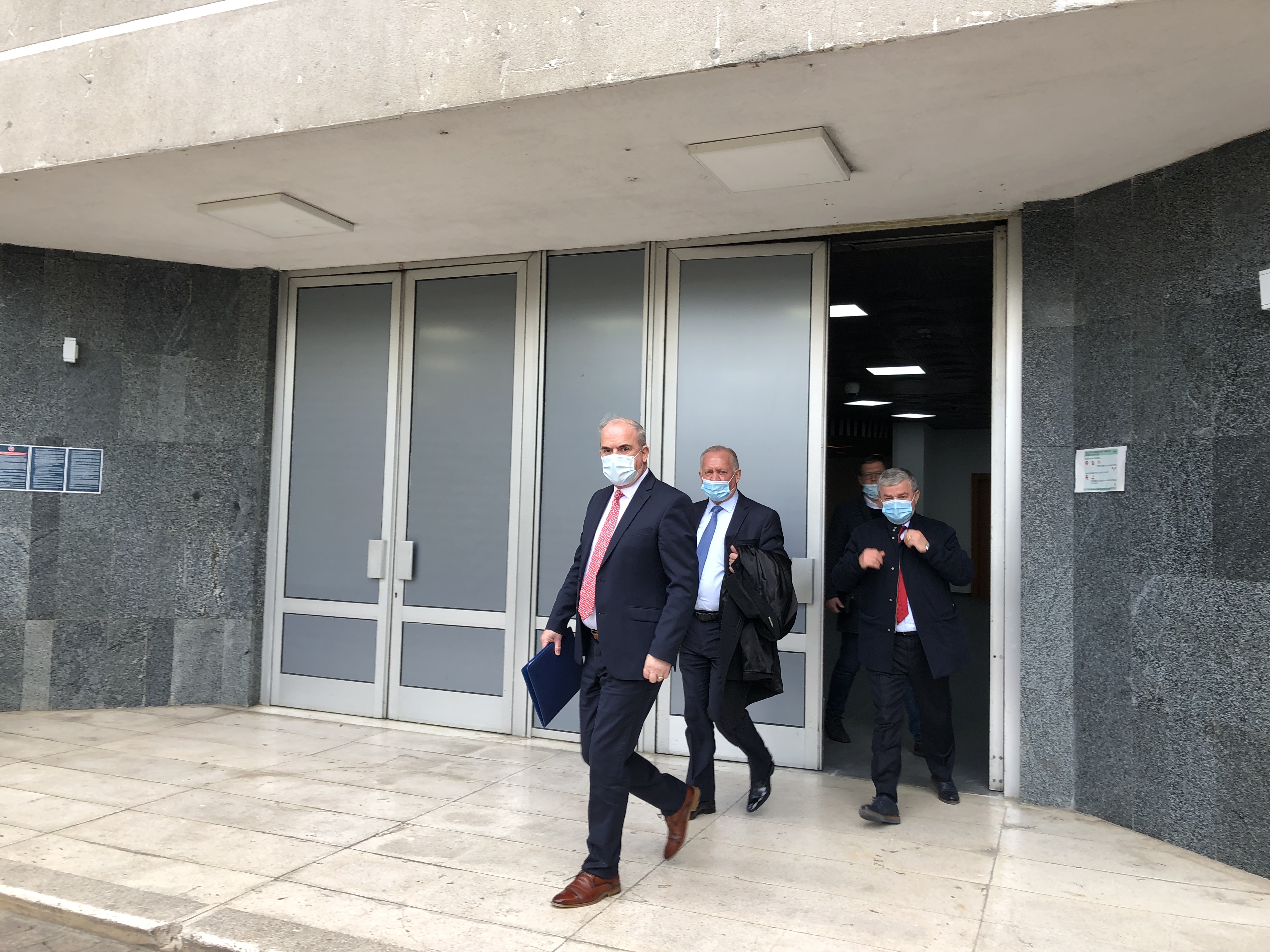 Prokurori i Prokurorisë së Tiranës, Albert Demirneli pas seancës dëgjimore në KPK. Foto: Edmond Hoxhaj