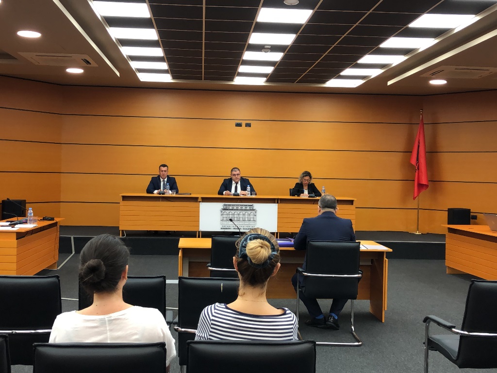 Seanca dëgjimore në KPK ndaj kreu të Prokurorisë së Vlorës, Ardian Ylli, datë 15.07.2019 | Foto : Vladimir Karaj