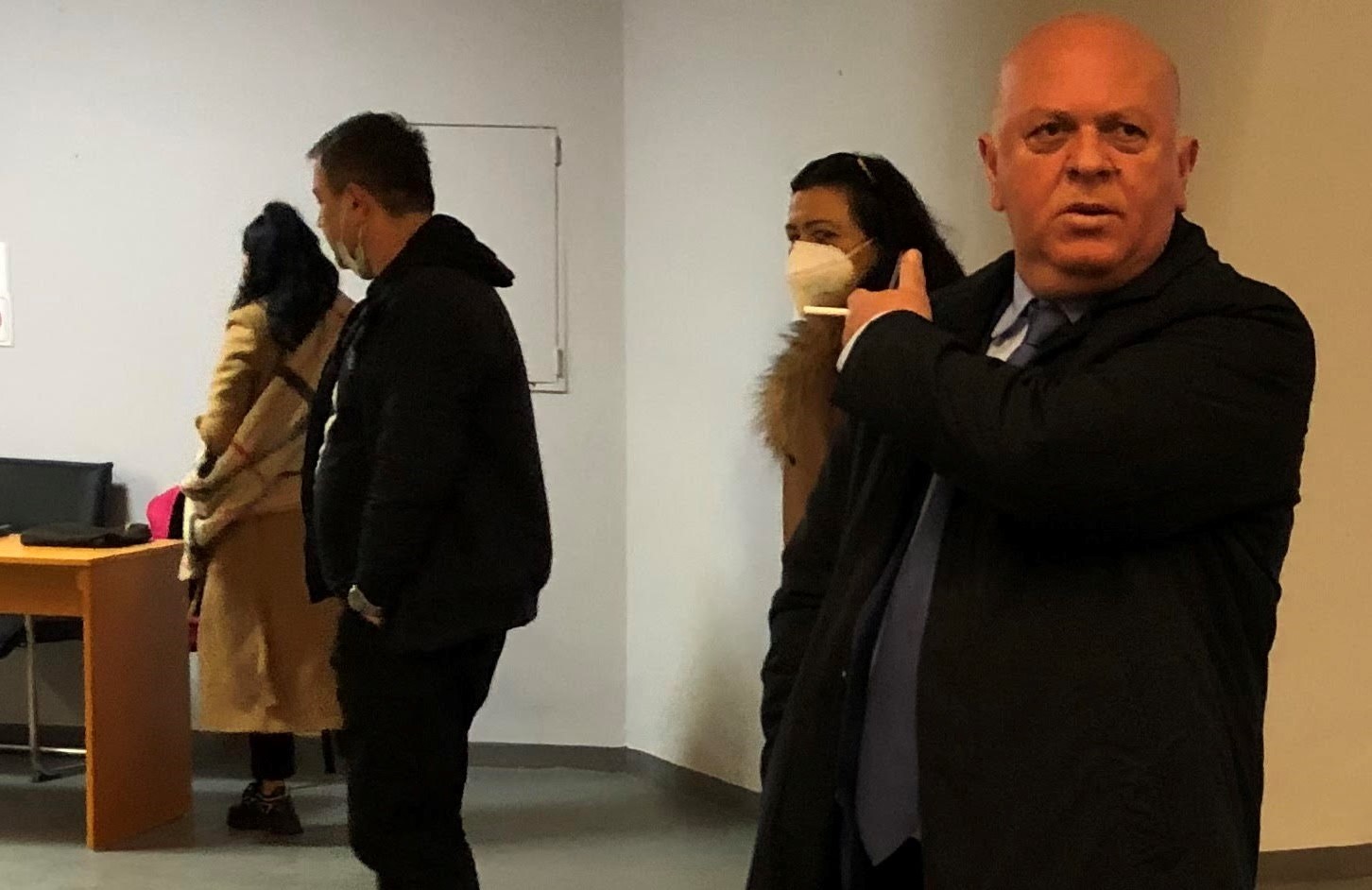 Artan Lulaj, prokuror i Prokurorisë së Tiranës pas seancës dëgjimore në KPK. Foto: Vladimir Karaj. 