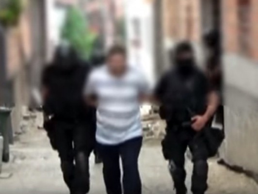 Policia maqedonase arrestoi disa të dyshuar si xhihadistë në gushtin e kaluar. Foto: moi.mk