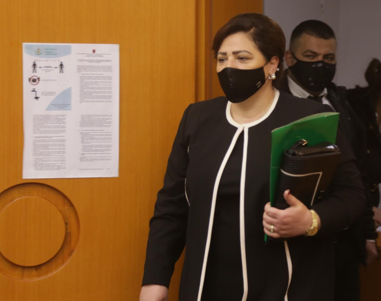 Gjyqtarja Enkelejda Metaliaj (Softa) në seancën e dytë dëgjimore me KPK. Foto: LSA 