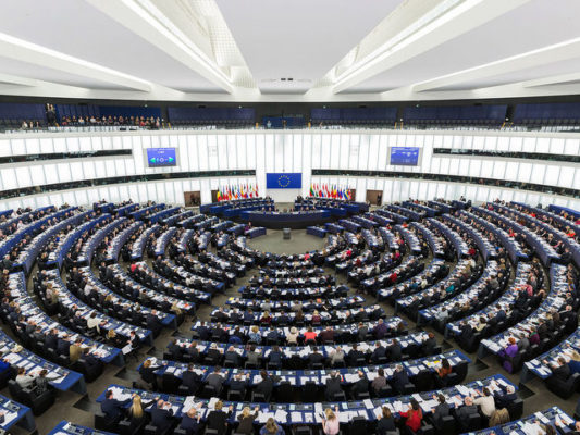Parlamenti Europian në Strasburg. Foto: David Iliff