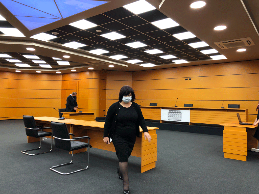 Gjyqtarja Flora Hajredinaj. Foto: BIRN