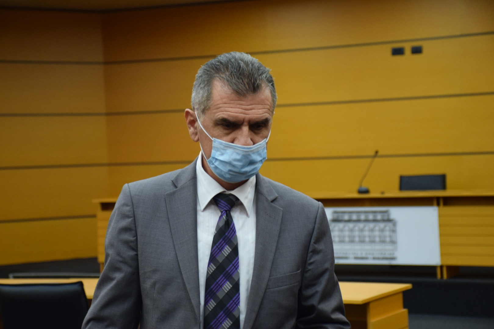 Gjyqtari Artan Çupi në KPK | Foto : Vladimir Karaj /BIRN