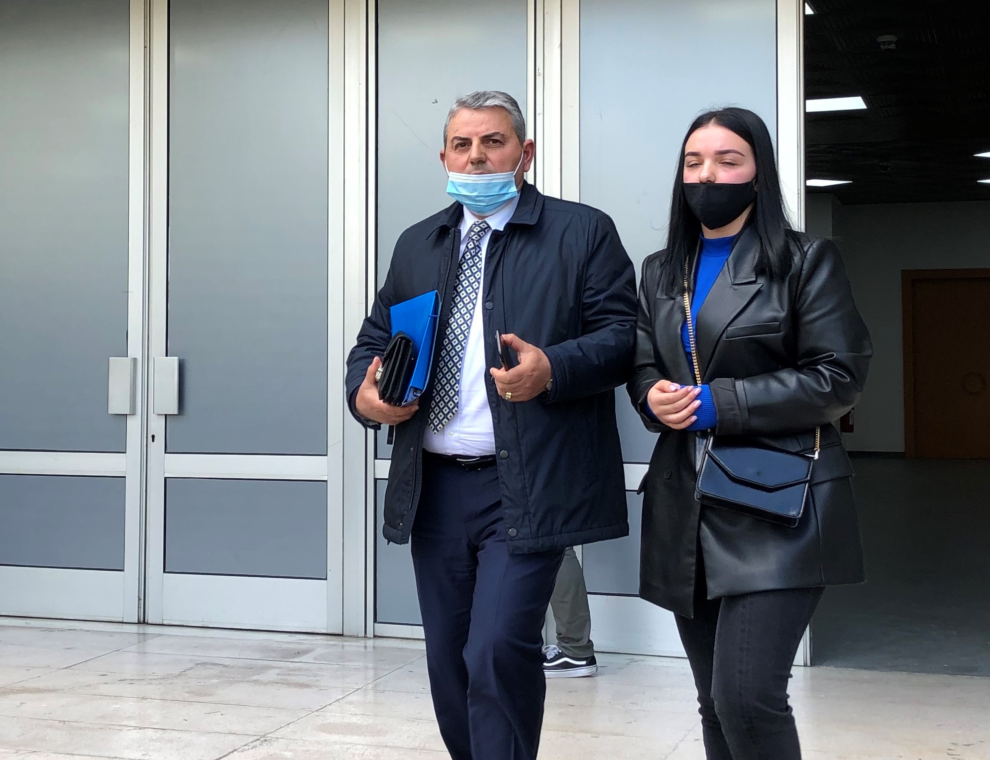 Gjyqtari Ilir Përdeda duke dalë nga KPK | Foto : Edmond Hoxhaj