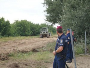 Hungaria fillon të ndërtojë gardhin me kufirin serb. Foto: Natalie Zaba,