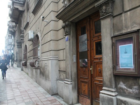 Zyrat e komunitetit hebre në Beograd. Foto: Filip Avramovic
