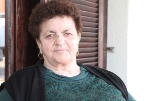 Spasena Surlovska, një e ve në fshatin maqedonas të Ljubancit, thotë se më shumë nga pronat e familjes së saj do të shkojë tek djemtë Foto: Jeta Abazi Gashi