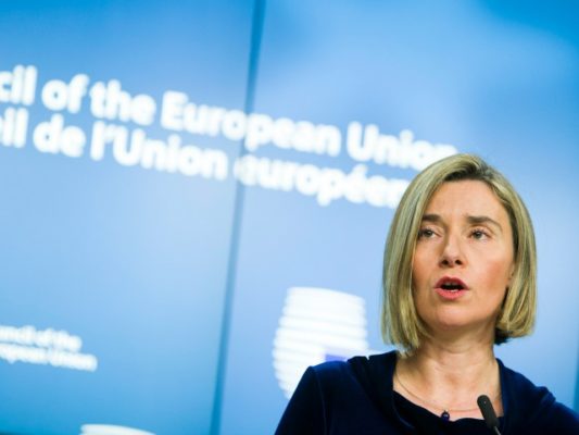Përfaqësuesja e Lartë për Politikën e Jashtme dhe Sigurisë të Bashkimit Europian, Federica Mogherini. Foto: European External Action Service/Flickr