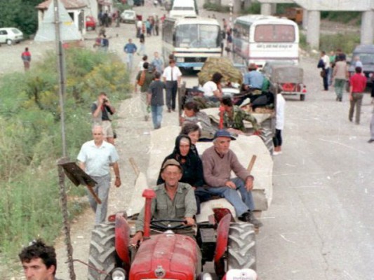 Operacioni 'Stuhia' detyroi rreth 200,000 serbe te largoheshin nga shtepite e tyre. Foto: rts.rs