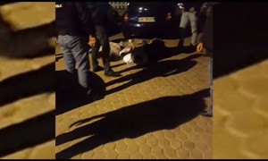 Sekuencë nga filmimet e policisë për arrestimet gjatë operacionit "Epilogu". Kortezi: Policia e Shtetit