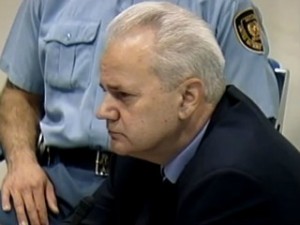 Sllobodan Millosheviç në gjyq. Foto: ICTY