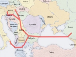 Shtrirja e projektit South Stream, i anuluar. Foto: Wikimedia Commons