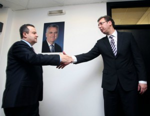 Daçiç dhe Vuçiç akuzuan ministrin kroat në largim të mbrojtjes për deklarata 'skandaloze'. Foto: Beta.