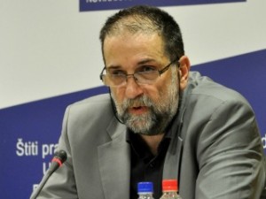 Vukasin Obradovic, kryetar i Shoqatës së Gazetarëve të Pavarur të Serbisë, NUNS. | Foto nga Media Centre Belgrade