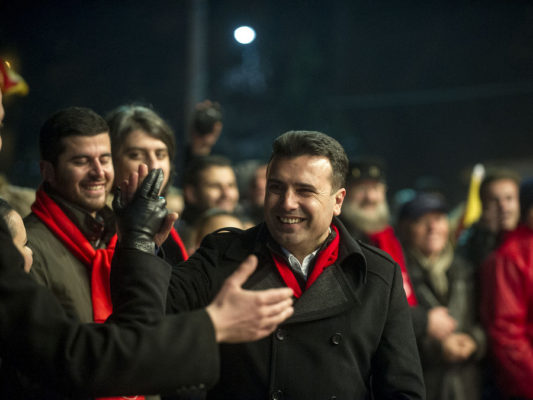 Lideri i partisë opozitare SDSM, Zoran Zaev. Foto: MIA