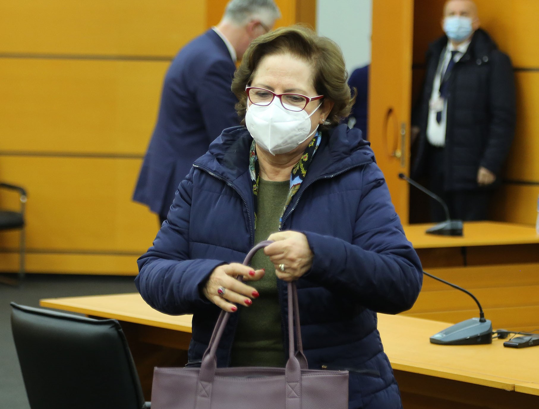 Inspektorja pranë Këshillit të Lartë Gjyqësor, Zhaneta Pira, | Foto : LSA