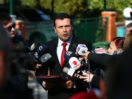 Lideri i opozitës në Maqedoni, Zoran Zaev. Foto: MIA